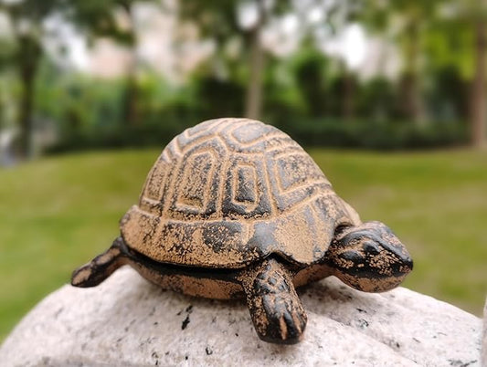 Hide A Key Outside - Spare Key Hider - Outdoor Key Hider, Garden Turtle Statues Key Box
