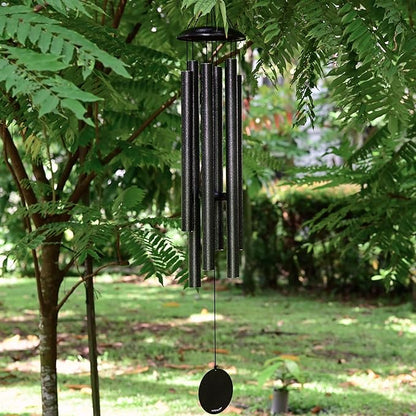 Vanquer Wind Chimes for Outside Deep Tone - 48'' Wind Chimes Outdoor Clearance, Deep Tone, Windchimes Outdoors, Memorial, Sympathy Gifts, Patio Yard, Home Décor (48" Grey)