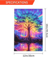 Life Tree Garden Flag Seasonal Double Sided 12 x 18 Inch Small Yard Flag for Indoor Outdoor Decor Holiday All Seasons