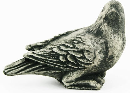 Lark Bird Concrete Statue Cement Birds Figurines Cast Stone Bird Bath Figure Back Yard Art