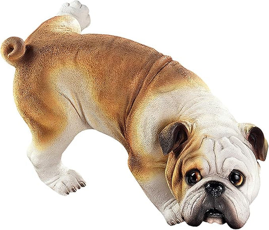 Design Toscano Dog Gone Bad Peeing Bulldog Statue QL6324