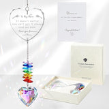 Mom Gift, Mom Birthday Gifts, Crystal Suncatcher Gifts for Mom from Daughter, Happy Mother’s Day