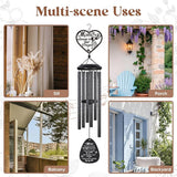 Memorial Gifts for Loss of Mom,30 Inch Memorial Windchimes Outdoors,Sympathy Gifts for Loss of Mother, Condolence Bereavement Gift, Angel Ornaments Wind Chimes Home Decor with Soothing Melodic Tones
