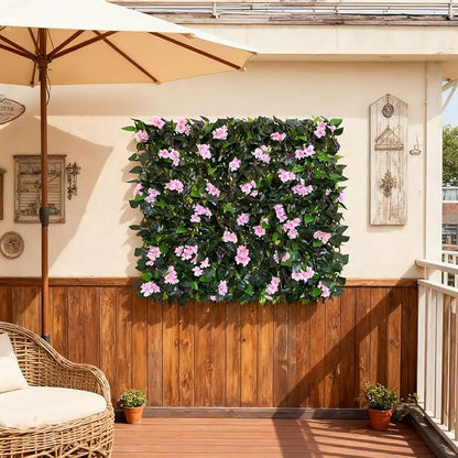 Expandable Fence Privacy Screen for Balcony Patio Outdoor,Decorative Faux Ivy Fencing Panel,Artificial Hedges