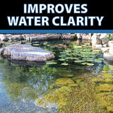 CrystalClear Barley Extract Pond Treatment – Natural Water Clarifier for Fountains, Water Gardens & Koi Ponds, Clears Cloudiness, Fish & Plant Safe, 16 Ounces