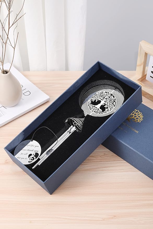 Thank You Wind Chimes with Tree of Life Wind Spinner for Women, Teacher, Family, Friends - Appreciation Gifts for Coworkers - Ideal Hostess/ Gratitude Gifts