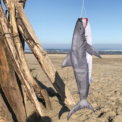 In the Breeze 5154 — Baby Shark 30-inch Fish Windsock-Realistic Fishsock