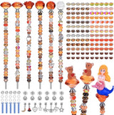 AIPRIDY 158 Pcs DIY Fairy Wand Garden Stakes Kit,Multiple Color Scheme European Beads Crystal Diamond Tops and 12 or 10 Inch Threaded Rods,Stainless Steel Stakes with Diamond Toppe (Sun)