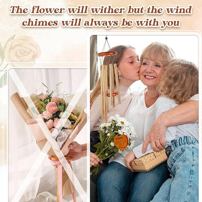 Memaw Gifts from Grandkids, Memaw Wind Chimes, Birthday, Retirement, Thanksgiving, Mothers Day, Grandparents Gifts from Grandchildren, Grandma Gift