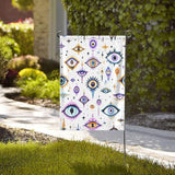 Evil Eyes Garden Flags 12×18 Inch Funny Double Sided Decorative Yard Banner Seasonal Flag for Outdoor Outside Decor