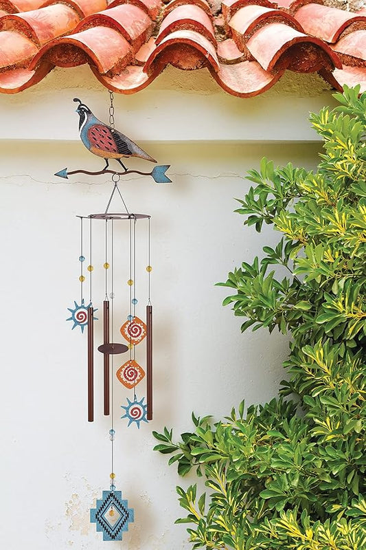 Sunset Vista Designs 93755 Wind Chime (Quail, 34-inch Height)