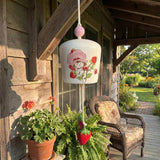 Strawberry Shortcake Naturally Simple Wind Chime, 3.825" L x 3.825" W x 9" H Created by Blue Sky Clayworks