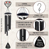 Memorial Gifts for Loss of Mom - Metal Cardinal Wind Chimes for Outside in Memory of Mother Patio Garden Yard Backyard Balcony Porch Indoor Outdoor Hanging Decor Bereavement Sympathy Gift