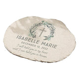 Personalization Universe Loving Child Memorial Customizable Garden Stone - Durable Outdoor Decor, Personalized Stepping Stone, Baby Remembrance, Weather-Resistant Polyresin, 7.5" x12 Sympathy Gift