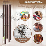 68” Large Wind Chimes for Outside Deep Tone, Bronze WindChimes for Women Mom Grandma, Memorial Sympathy Wind Chime for Loss of Loved One