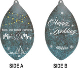 ASTARIN Wedding Gifts Wind Chime, Personalized Names & Date Wind Chimes Gifts for Couple 2024, Wedding Gift for Newlywed Bride Groom Husband Wife, Valentine’s Day Anniversary(Produced in USA)
