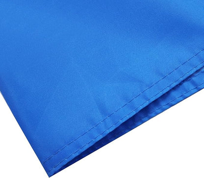 AZ FLAG Single Blue Flag 150 x 90 cm with 4 Eyelets for Balcony or Wall
