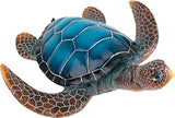 Large Blue SEA Turtle Statue