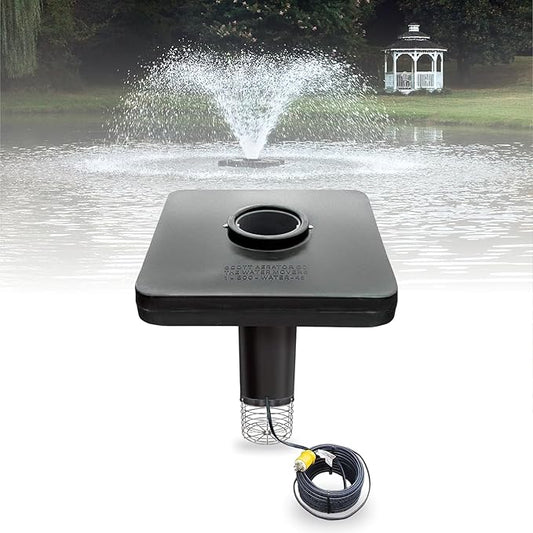 Scott Aerator DA-20 Display Pond Aerator – 1/2 Horse Power 230V 100ft Cord | Aerating Pond Fountain | Pond Aerator Pump for Small Ponds | Pond Aeration System | Made in USA
