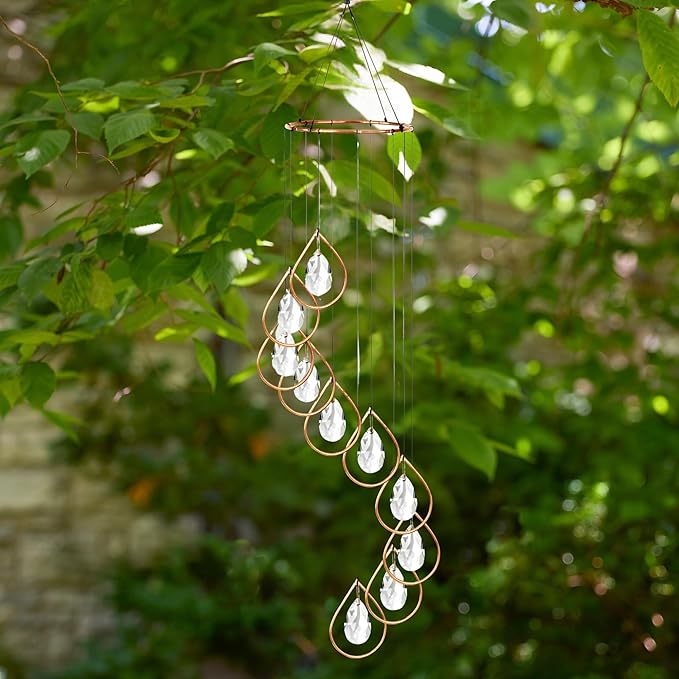 Red Carpet Studios 11027 Spiral Tunes Wind Chime, Copper