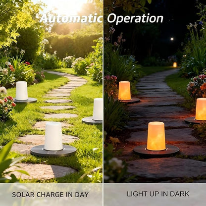 uuffoo Floating Lights Solar Powered Set of 5, Pool Lights Flickering IP66 Waterproof Night Light, Outdoor Lantern Landscape Decoration Lamp for for Pool, Pond, Patio, Event, Garden & Hot Tub