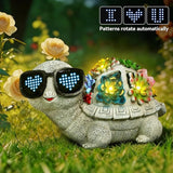 kyoryuger Mothers Day Solar Garden Decor Turtle for Women Mom Grandma Sister, for Mom, Solar Outdoor Decor for Patio Backyard Yard Lawn Decoration-Unique Birthday Present, Yard
