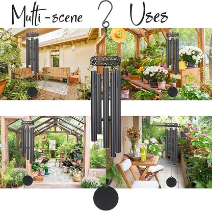 Wind Chime Anniversary for Wife & Husband, Personalized Gift Men Anniversaries Women, Wife Anniversary Husband, Lover Couple Valentines Day Gifts 5th 10th 20th 30th 40th 50th Anniversaries Wedding Day