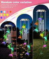Nacome Wind Chimes for Outside: Tubes Memorial Wind Bell Mother's Day Birthday Gifts for Mom Women Grandma Her - Yard Garden Indoor Outdoor Decor (Hummingbird)