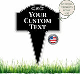 Personalized Aluminum Yard Stake Sign 10x14