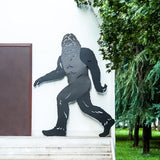 EZTZEN 7.4ft Bigfoot Outdoor Decor Big Foot Sasquatch Gifts for Men/Dad/Women Metal Bigfoot Silhouette Statues for Yard Decor, Garden Decor, Yard Art, Forests, Yard Display, Lawn Decorations