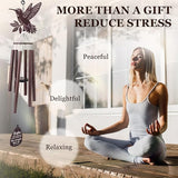 Aurahouse Best Friend Birthday Gifts for Women, 37'' Hummingbird Friend Wind Chimes, Christian Bestie Friendship Gifts for Women, Religious Birthday Gift for Woman Friendship, Friendsgiving Gift