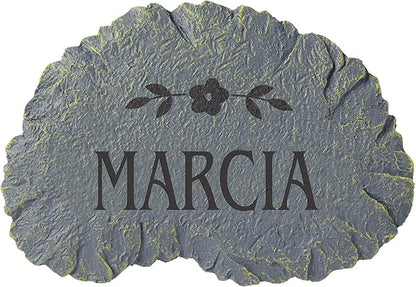 Let's Make Memories Personalized Blooms with Love Garden Small Garden Stones – for Mom/Kids or Grandma/Grandkids – Customize with Title & Names