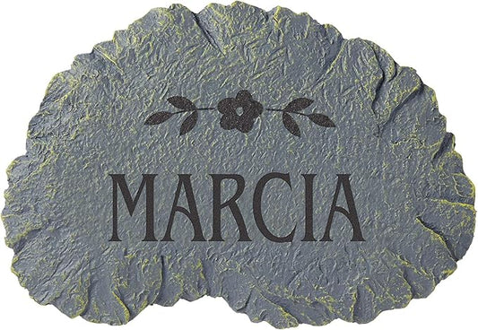 Let's Make Memories Personalized Blooms with Love Garden Small Garden Stones – for Mom/Kids or Grandma/Grandkids – Customize with Title & Names