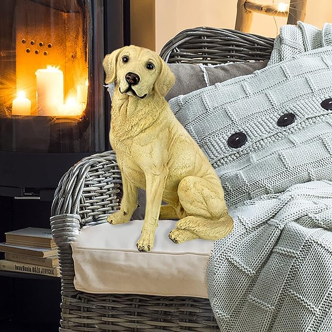 Design Toscano Golden Labrador Retriever Dog Statue
