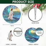 AXIARA Christian Gifts for Women Men Faith - Sun Catchers Indoor Window 6in for Home Garden Decor - Catholic Religious Spiritual Gifts for Mom Dad Christians, Religious Suncatchers for Windows Hanging