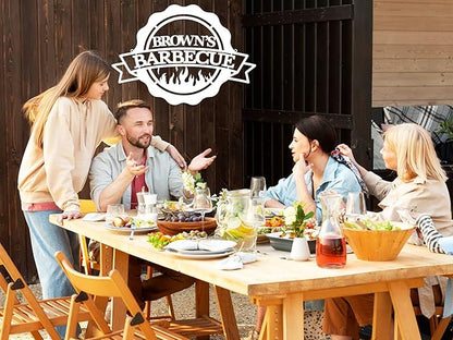 Personalized BBQ Grill Name Sign, Custom Metal Sign Dad's BBQ, Barbecue Garden Bar Outdoor Sign, Housewarming Birthday Gift Metal Sign Patio Decor Wall Grandpa Papa Gift