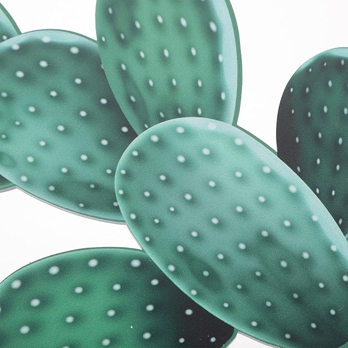 COHEALI Cactus Garden Stake Decor 9.84X6.08In Outdoor Metal Plant Stake for Yard Patio Lawn Decorative Garden Sign Inserted Ornament