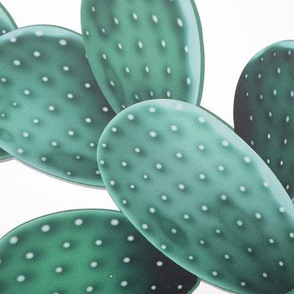 COHEALI Cactus Garden Stake Decor 9.84X6.08In Outdoor Metal Plant Stake for Yard Patio Lawn Decorative Garden Sign Inserted Ornament