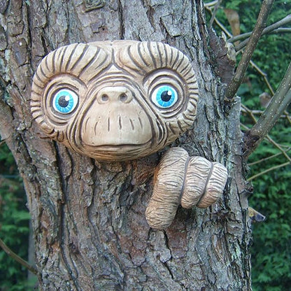 Resin Animal Garden Ornament Handmade Resin Decoration for Home Terrace Lawn Fence Indoor Outdoor