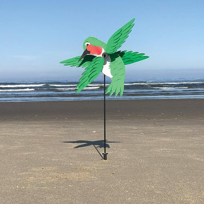 In the Breeze 2562 Baby Hummingbird Whirligig Wind Spinner for Your Yard or Garden
