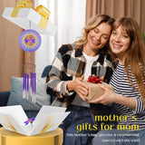 Wind Chimes with Dragonfly Wind Spinner, Gifts for Men, Women, Retirement, Teacher, Parents - Outdoor Hanging Decor Clearance for Garden, Patio, Backyard Or Porch