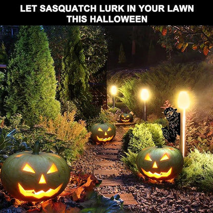 Funny Sasquatch Stake Men Gifts - Cool Yard Decor Gag Gift Idea for Dad Husband Grandpa, Unique Metal Sasquatch-Themed Outdoor Garden Present for Birthday Halloween Christmas Fathers Day Valentines