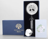 Sympathy Memorial Wind Chimes with Tree of Life Wind Spinner for Loss of Loved One - Ideal Bereavement/Condolence/Sorry for Your Loss Gifts