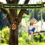 Playful Tree Faces Decor Outdoor (6.3" Tall), Whimsical Tree Decorations Outdoor for Gardens & Yards, Adding Personality to Nature for Your Lawn & Garden Ornaments (Small)
