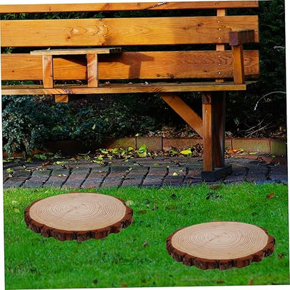 BESPORTBLE Garden Wooden for Outdoor Walkways Decorative Pathway Stones for Garden Landscaping and Lawn Decor