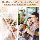 Engagement Gifts for Couples, Engagement Gifts Wind Chimes, Engaged Gift for Her, Engagement Decorations, Fiance Gift for Women, Bride to be, Newly Bride, with 'Engaged 2025'