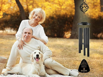 Personalized Pet Memorial Wind Chimes, Custom Wind Chime, Loss of Dog Sympathy Gift, Loss of Pet Sympathy Gift, Memorial Wind Chimes Gifts for Dog