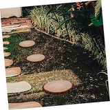 KESYOO Outdoor Garden Wooden Stepping Log Decorative Paver for Lawn Decor and Walkway Path Durable Wood Garden Decoration for DIY Projects and Walkways