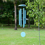 Vanquer Wind Chimes for Outside Deep Tone - 38'' Wind Chimes Outdoor Clearance, Deep Tone, Windchimes Outdoors, Memorial, Sympathy Gifts, Garden Patio Yard, Home Décor (38" Mist Blue)