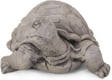 Turtle Decor, Outdoor Turtle Statue, Dark Gray, No Assembly Required